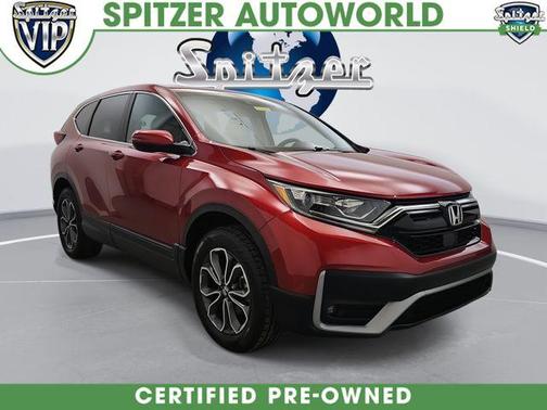 Radiant Red Metallic 2022 Honda CR-V EX-L