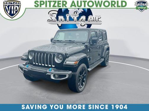 Black Clearcoat 2022 Jeep Wrangler Unlimited 4xe Sahara