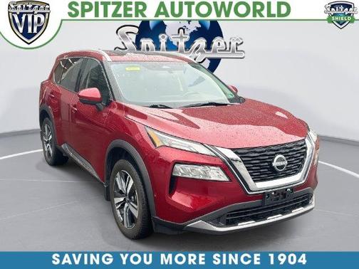 Scarlet Ember 2023 Nissan Rogue SL