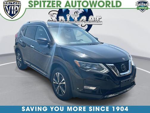 Magnetic Black 2017 Nissan Rogue SL
