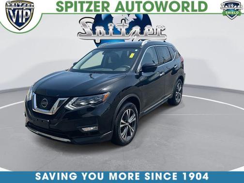 Magnetic Black 2017 Nissan Rogue SL