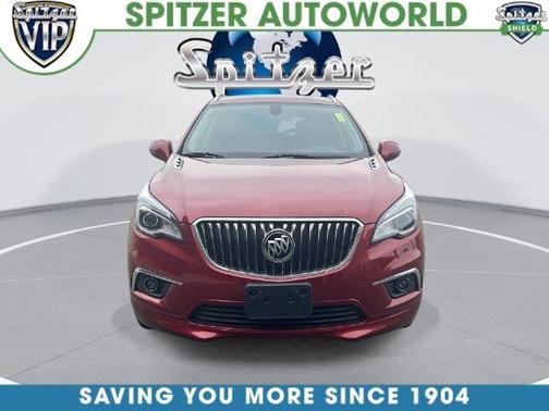 Chili Red Metallic 2017 Buick Envision Essence