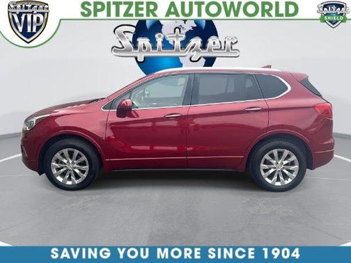 Chili Red Metallic 2017 Buick Envision Essence