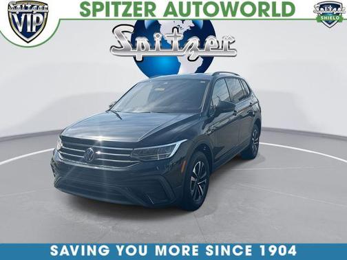 Deep Black Pearl Effect 2023 Volkswagen Tiguan 2.0T S
