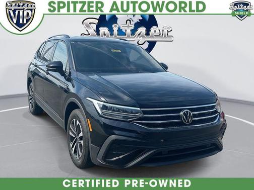 Deep Black Pearl Effect 2023 Volkswagen Tiguan 2.0T S