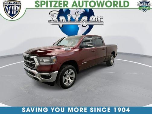 Maroon 2022 RAM 1500 Big Horn