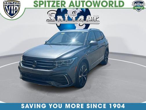 Platinum Gray Metallic 2023 Volkswagen Tiguan 2.0T SEL R-Line