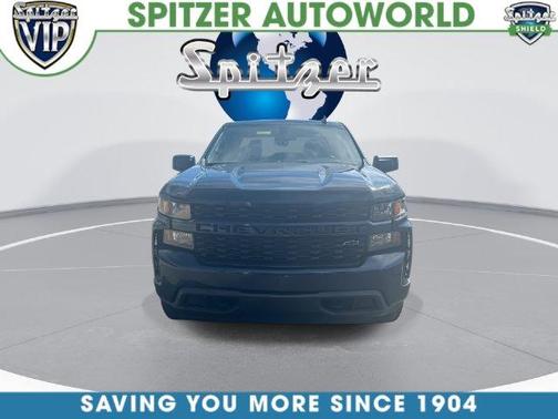 Northsky Blue Metallic 2021 Chevrolet Silverado 1500 Custom