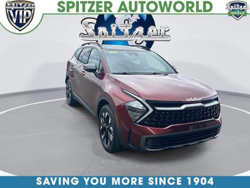 Red 2024 Kia Sportage X-Line