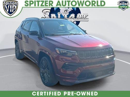 Velvet Red Pearlcoat 2022 Jeep Compass Altitude