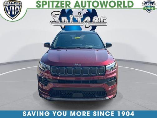 Velvet Red Pearlcoat 2022 Jeep Compass Altitude