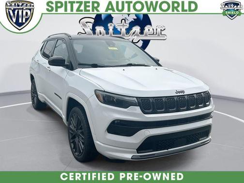 Bright White Clearcoat 2023 Jeep Compass Altitude