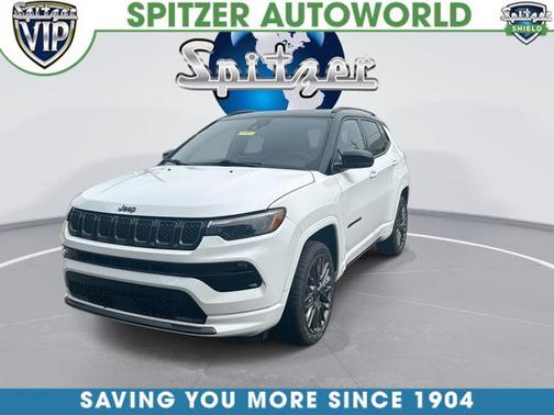 Bright White Clearcoat 2023 Jeep Compass Altitude