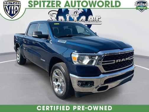 Patriot Blue Pearlcoat 2022 RAM 1500 Big Horn