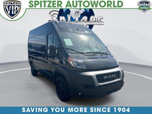 Black Clearcoat 2022 RAM ProMaster 2500 High Roof