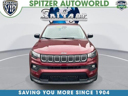 Velvet Red Pearlcoat 2022 Jeep Compass Latitude