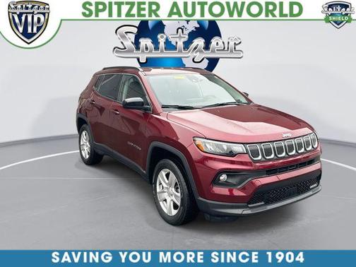 Velvet Red Pearlcoat 2022 Jeep Compass Latitude