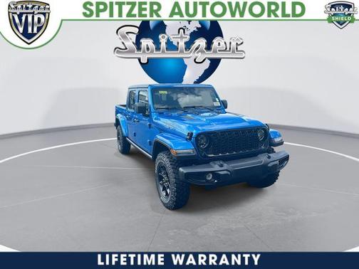 Hydro Blue Pearlcoat 2026 Jeep Gladiator Sport