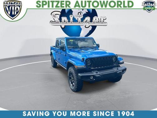 Hydro Blue Pearlcoat 2026 Jeep Gladiator Sport