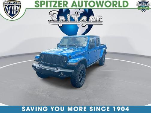 Hydro Blue Pearlcoat 2026 Jeep Gladiator Sport