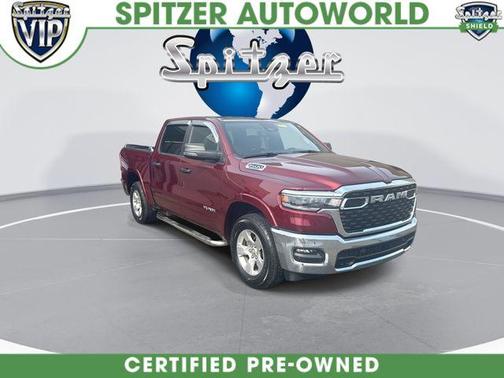 Delmonico Red Pearlcoat 2025 RAM 1500 Big Horn/Lone Star