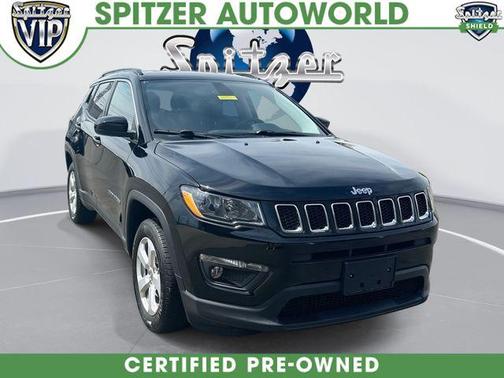 Diamond Black 2020 Jeep Compass Latitude