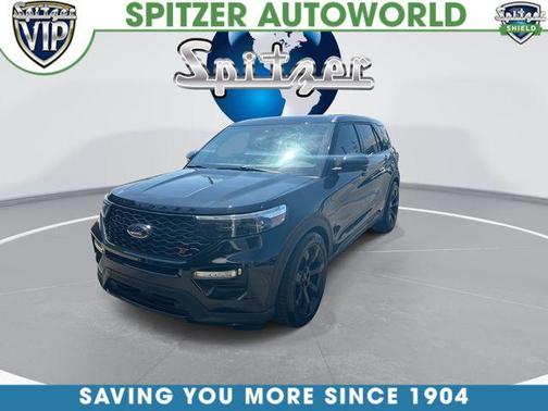 Black Metallic 2021 Ford Explorer ST