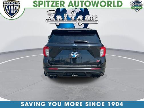 Black Metallic 2021 Ford Explorer ST