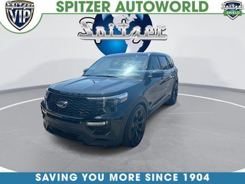 Black Metallic 2021 Ford Explorer ST