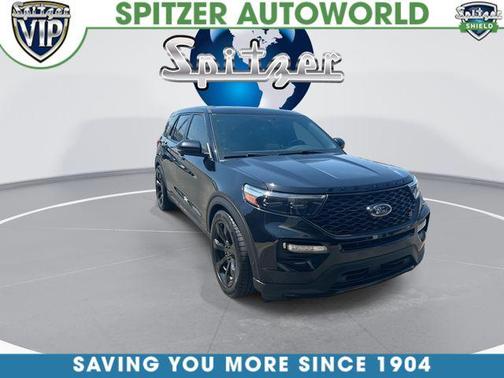 Black Metallic 2021 Ford Explorer ST