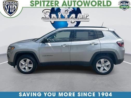 Billet Silver Metallic Clearcoat 2022 Jeep Compass Latitude