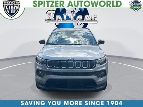 Billet Silver Metallic Clearcoat 2022 Jeep Compass Latitude