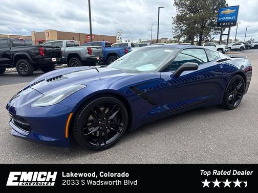 Admiral Blue Metallic 2017 Chevrolet Corvette Stingray Z51