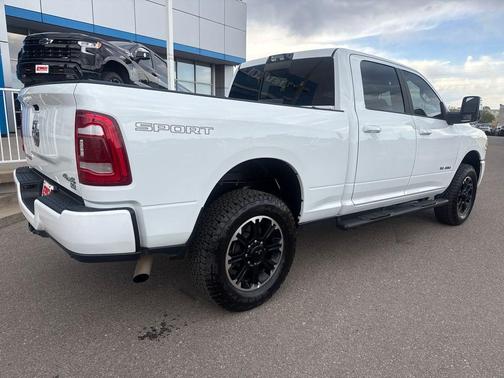 Bright White Clearcoat 2024 RAM 2500 Laramie