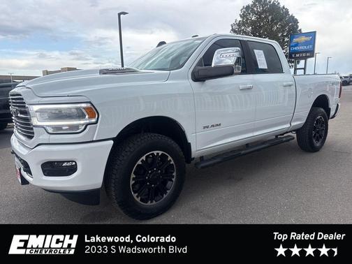 Bright White Clearcoat 2024 RAM 2500 Laramie