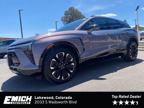 Galaxy Gray Metallic 2025 Chevrolet Blazer EV RS