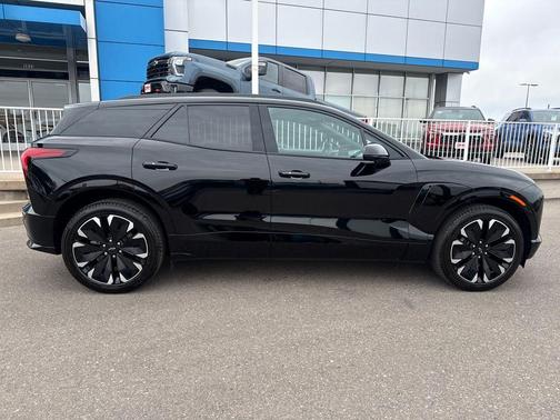 Black 2025 Chevrolet Blazer EV RS