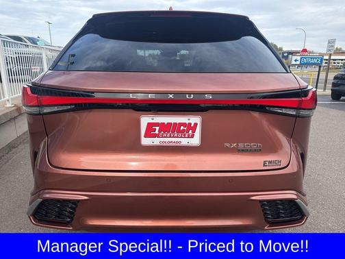 2023 Lexus RX 500h F SPORT PERFORMANCE