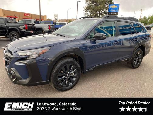 Cosmic Blue 2025 Subaru Outback Onyx Edition XT