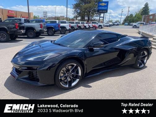 Black 2025 Chevrolet Corvette Z06