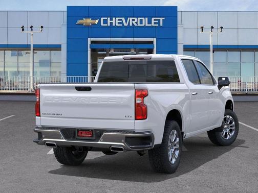 Summit White 2026 Chevrolet Silverado 1500 LTZ