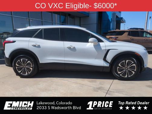 Summit White 2024 Chevrolet Blazer EV LT