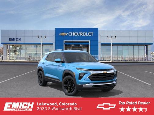 Blue 2026 Chevrolet Trailblazer LT