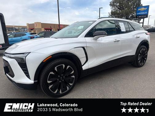 Iridescent Pearl Tricoat 2025 Chevrolet Blazer EV RS