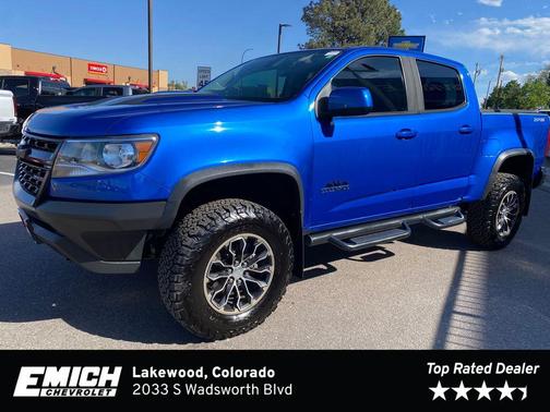 Kinetic Blue 2019 Chevrolet Colorado ZR2