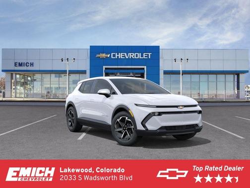Summit White 2026 Chevrolet Equinox EV LT 1