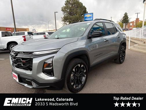 Sterling Gray Metallic 2025 Chevrolet Equinox RS