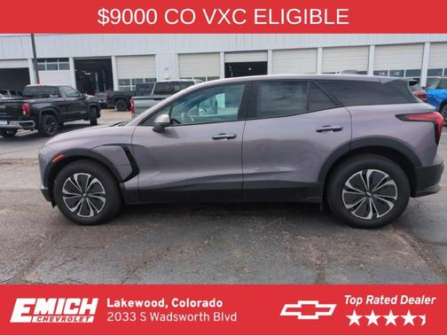 Galaxy Gray Metallic 2026 Chevrolet Blazer EV LT