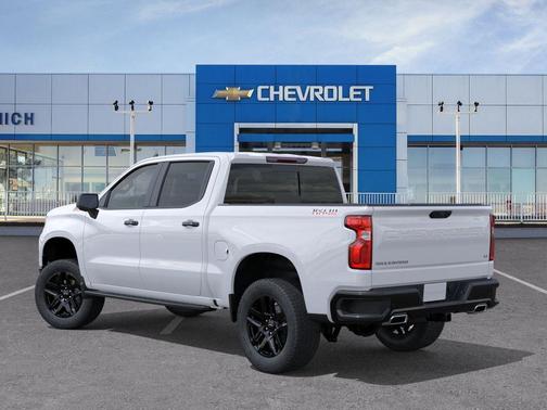 Summit White 2026 Chevrolet Silverado 1500 LT Trail Boss