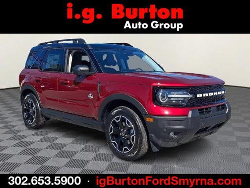 Ruby Red Metallic Tinted Clearcoat 2026 Ford Bronco Sport Outer Banks